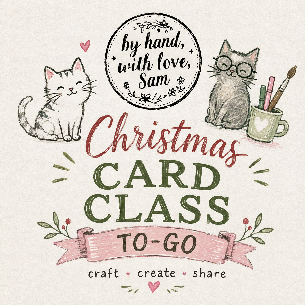 Christmas To-Go Kit Class