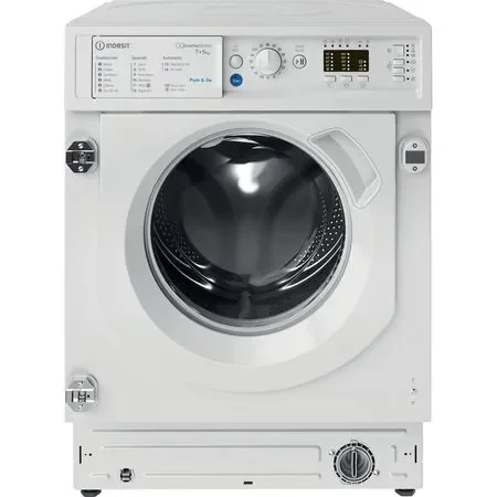 Indesit Push&Go BI WDIL 75148 UK Integrated 7kg Washer Dryer – White