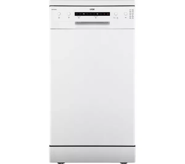 Logik LDW45W23 Slimline Dishwasher – White