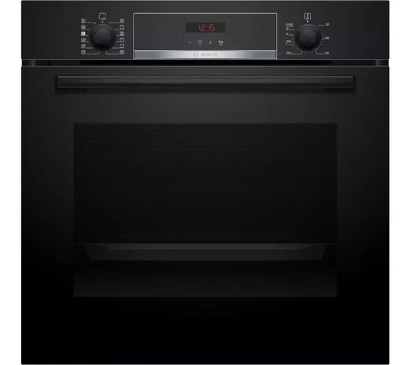 BOSCH Series 4 HQA574BB3B 71 L Pyrolytic Steam Oven – Black / Stainless Steel