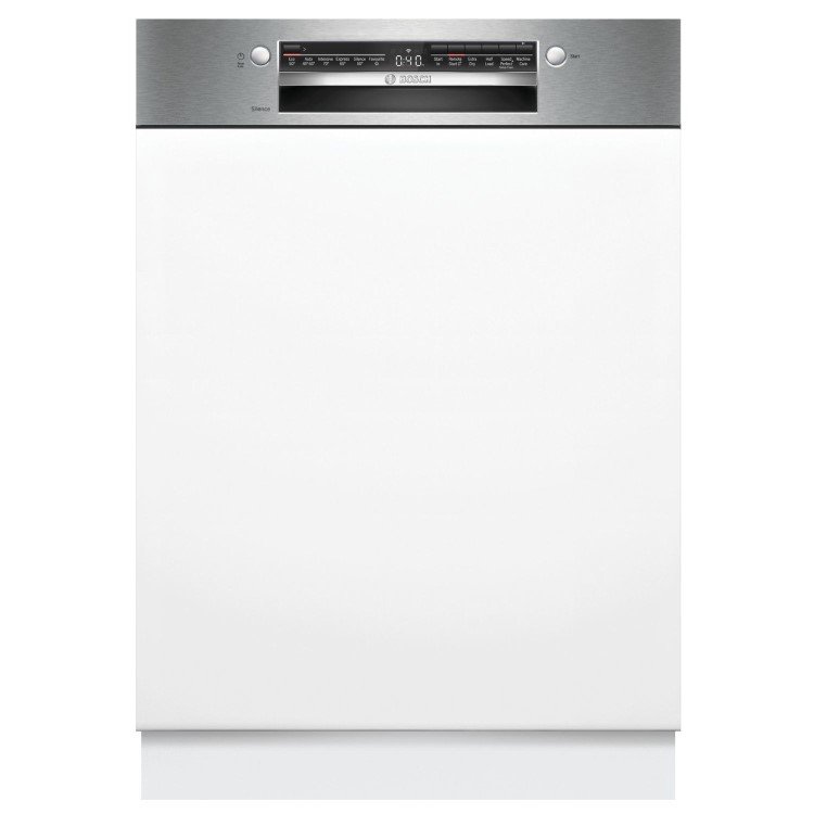 BOSCH Series 2 SMI2HTS02G Semi-Integrated Dishwasher – Brushed Steel