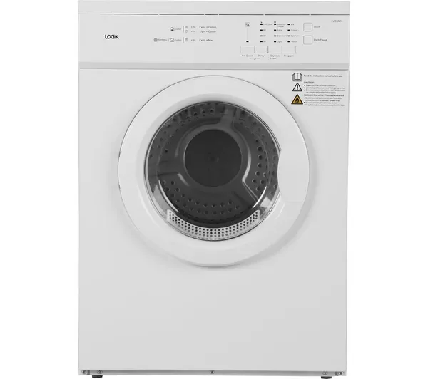 LOGIK LVD7W18 7 kg Vented Tumble Dryer – White