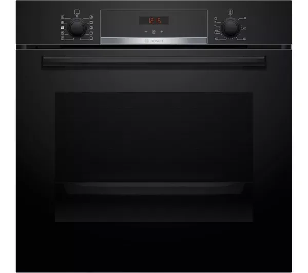BOSCH Series 4 HQA534BB3B 71 L Added-Steam Oven – Black