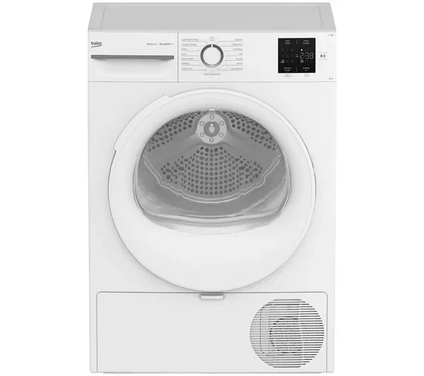 Beko b100 Dry Guard BM3T3822NNW 8 kg Heat Pump Tumble Dryer - White
