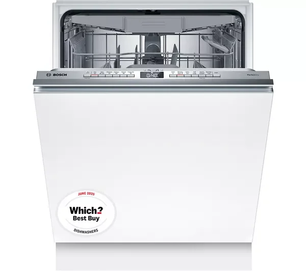 Bosch Series 6 PerfectDry SMV6ZCX10G Smart Integrated Dishwasher