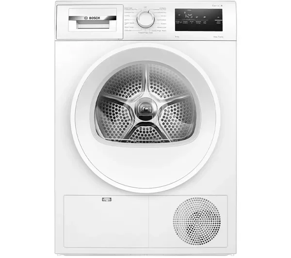Bosch Series 4 WTH85225GB 8 kg Heat Pump Tumble Dryer – White