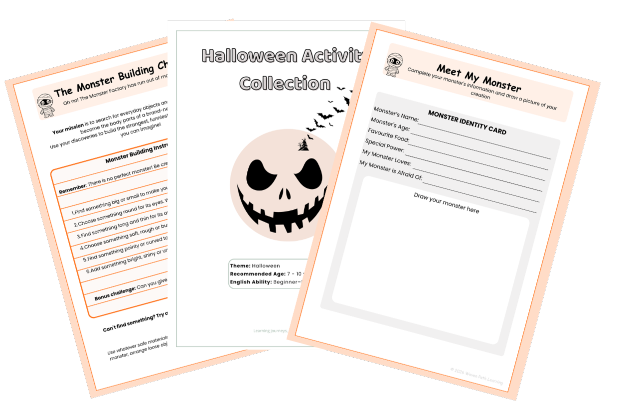 The Monster Building Challenge | Creative Halloween Activity