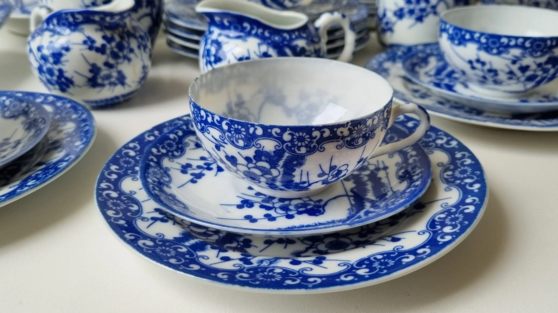 servizio porcellana vintage