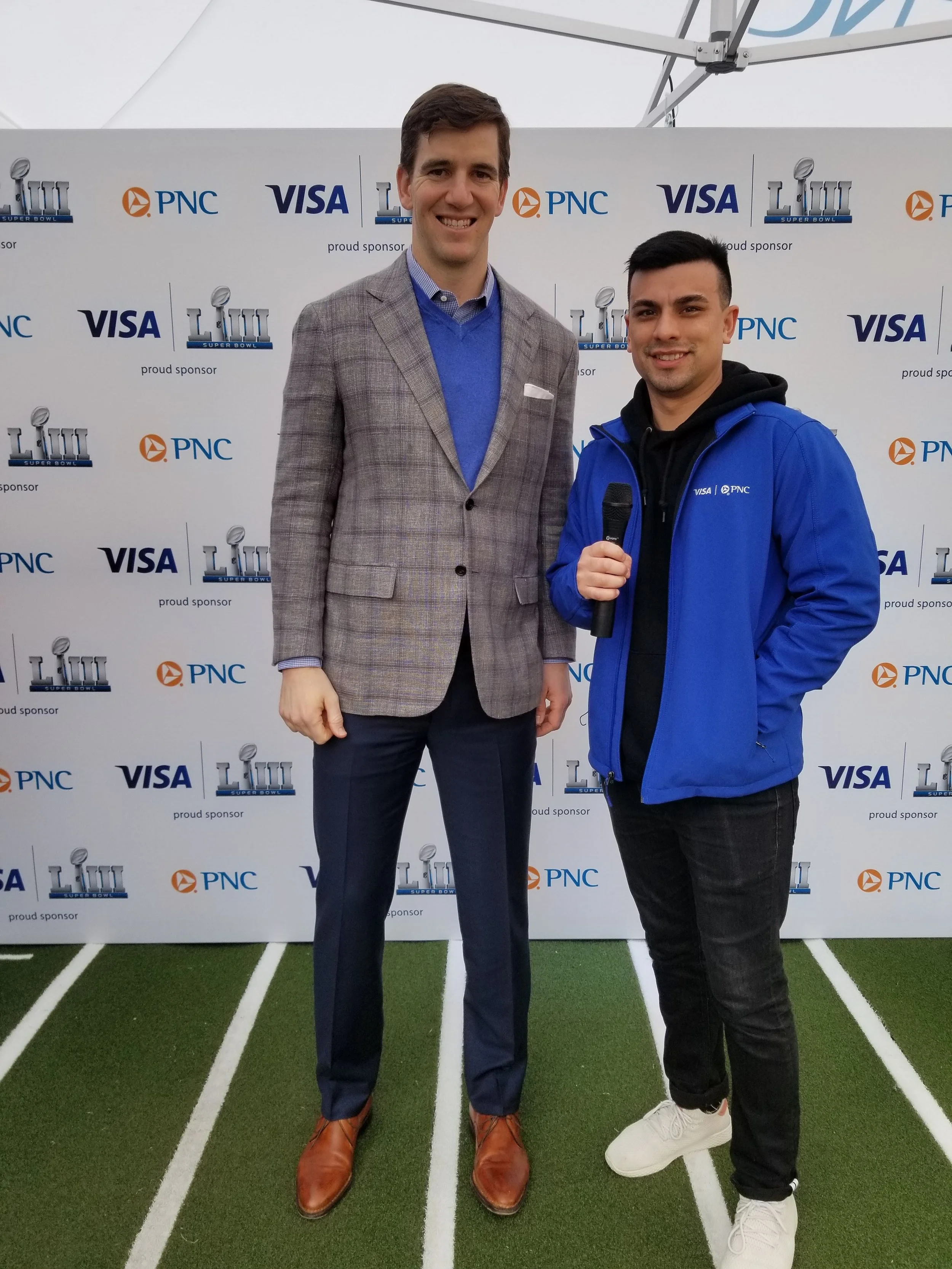 Eli Manning | Visa Super Bowl Experience