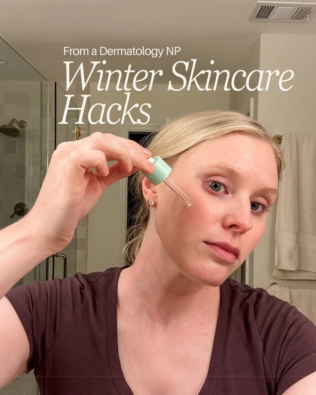 In colder months, we lose more water from our skin to the air due to trans-epidermal water loss. This happens because cold air holds less moisture, which reduces relative humidity. 

Dry skin tends to look older, more wrinkled, and have more issues. 