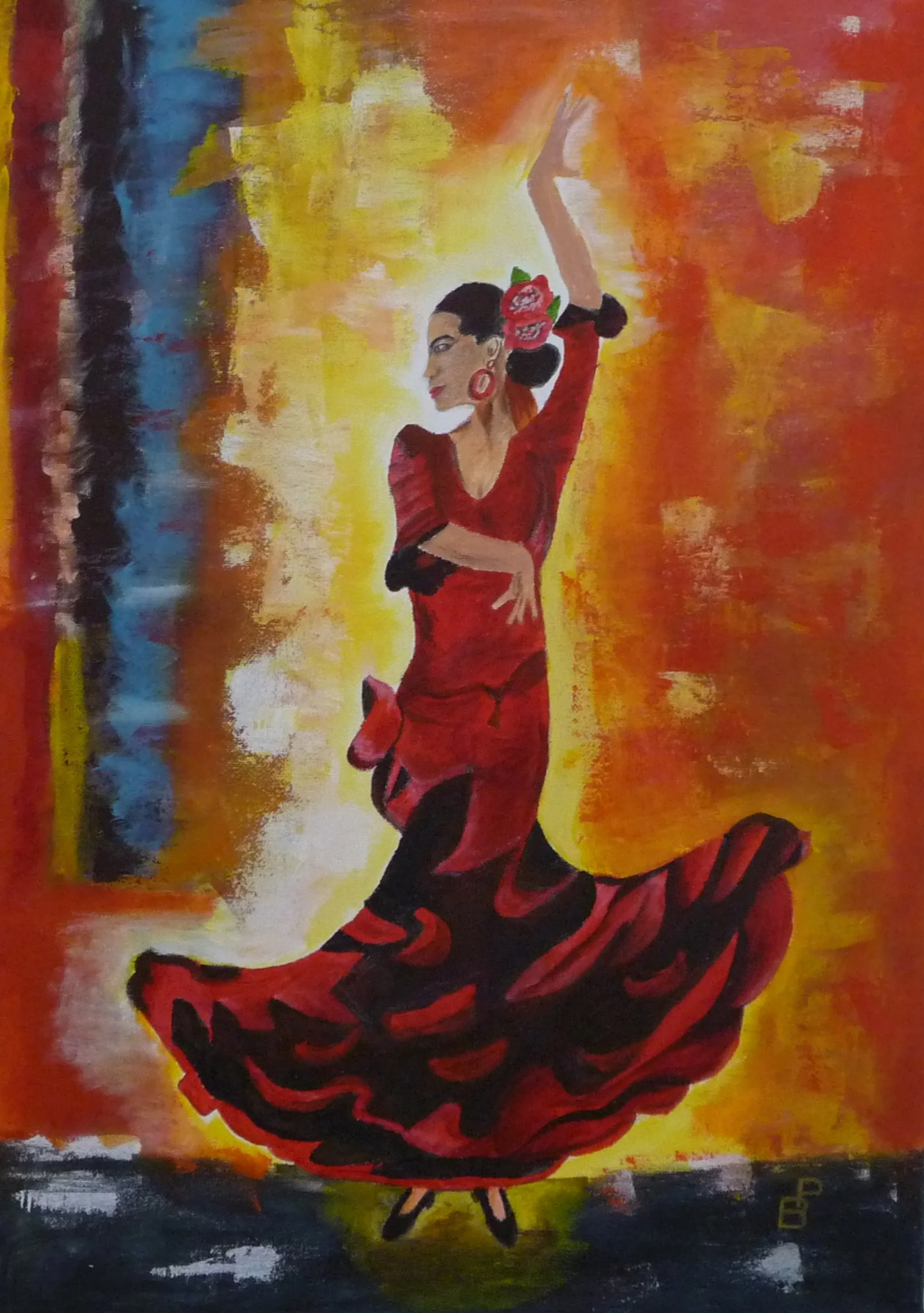Danseuse de Flamenco