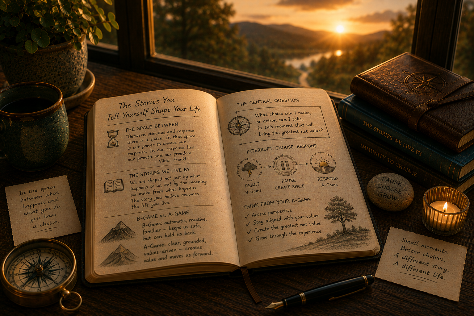 The Stories You Tell Yourself Shape Your Life