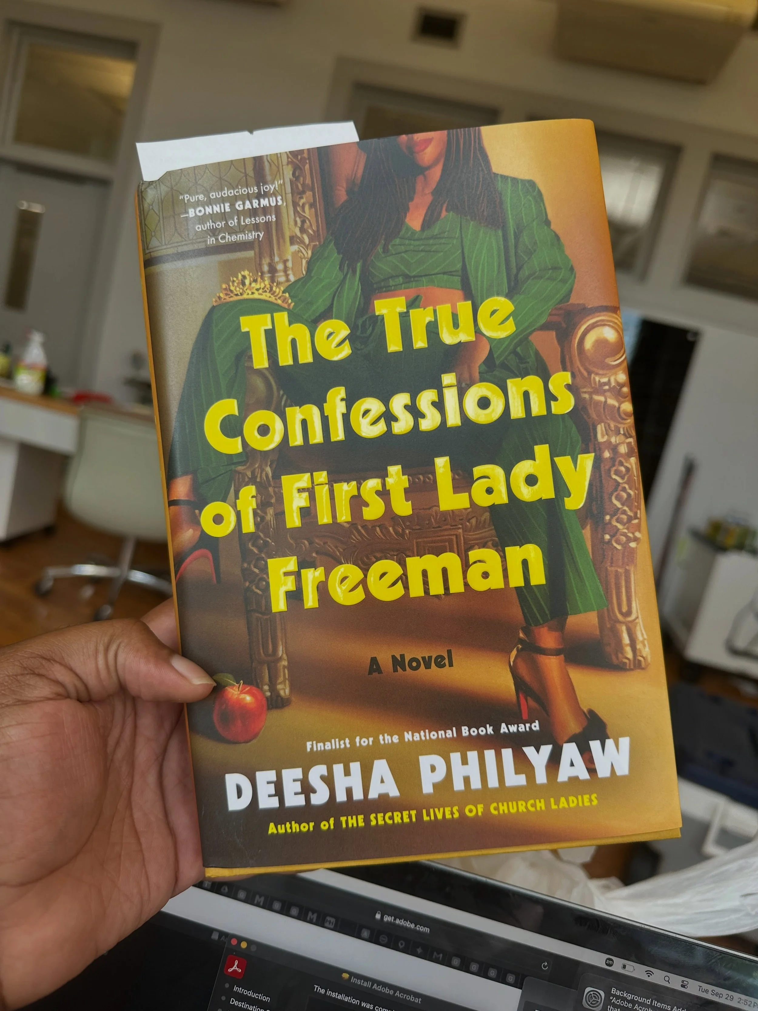 Forgot to post a Happy Pub Day for @deeshaphilyaw !! I think the wildest thing I&rsquo;ve learned from all the press around this book is that it took 20 years to finish. If that&rsquo;s not a lesson in perseverance idk what is. Congratulations on you