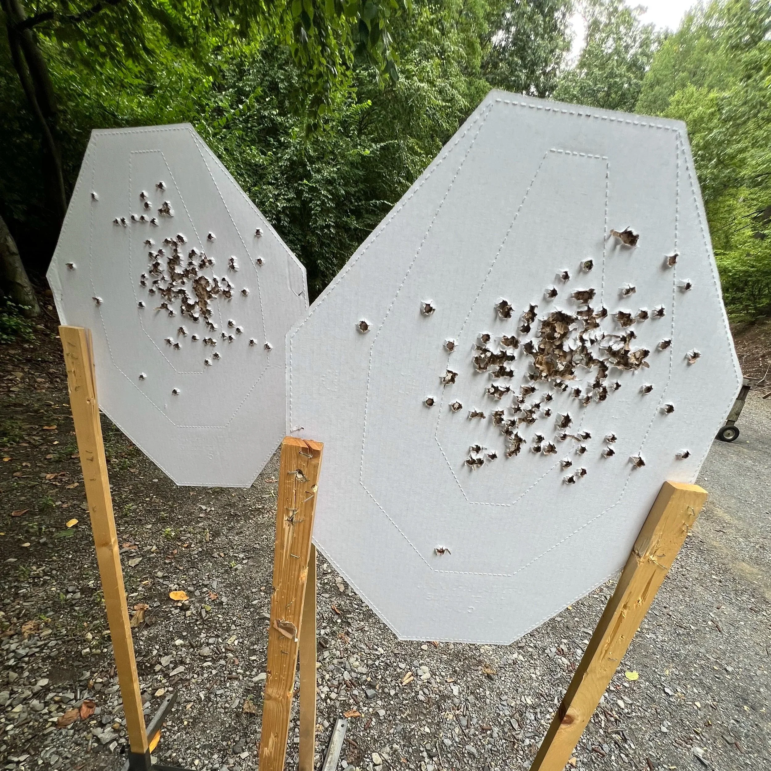 Outdoor vs. indoor gun ranges