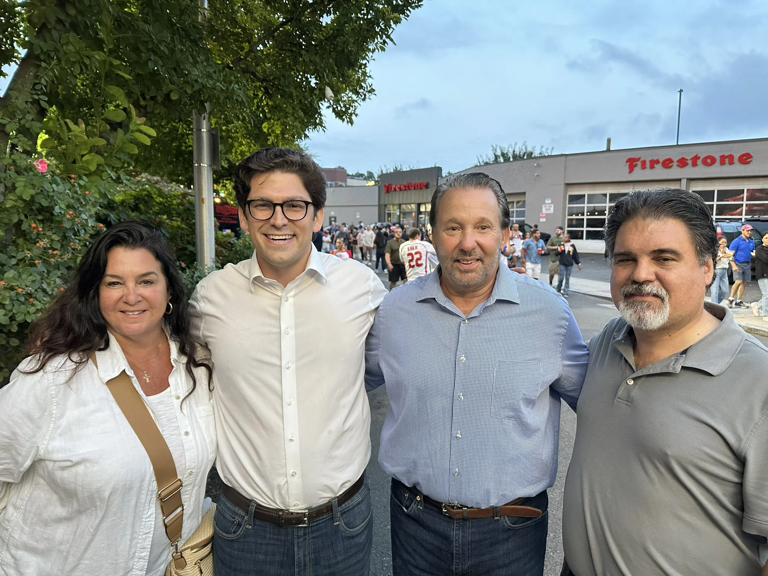 Cindi Henry, Ryan Fazio, Mike Henry, Rob Melillo, San Gennaro Festival, August 2026