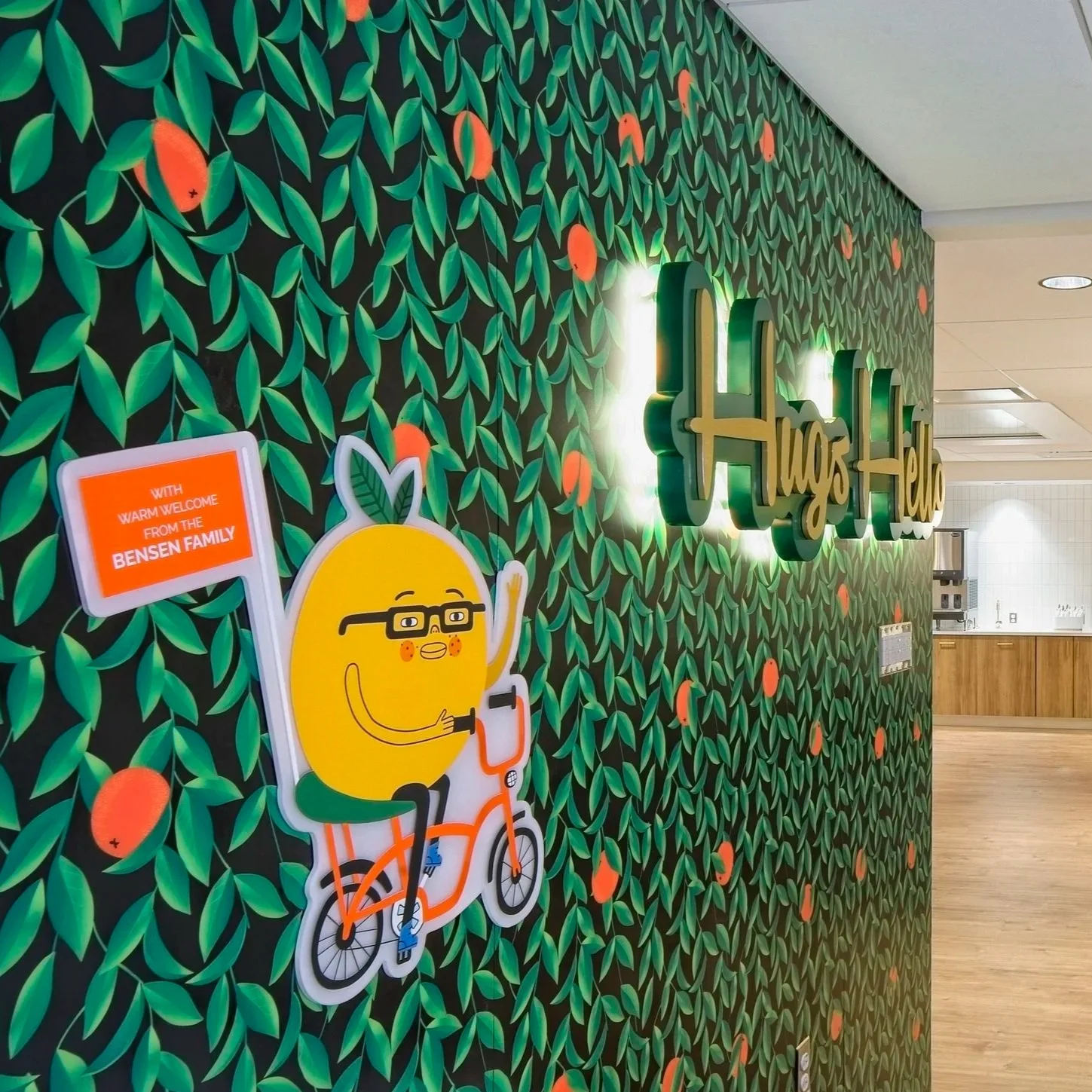 Chicago's Advocate Children's Hospital  Mural and Signage 