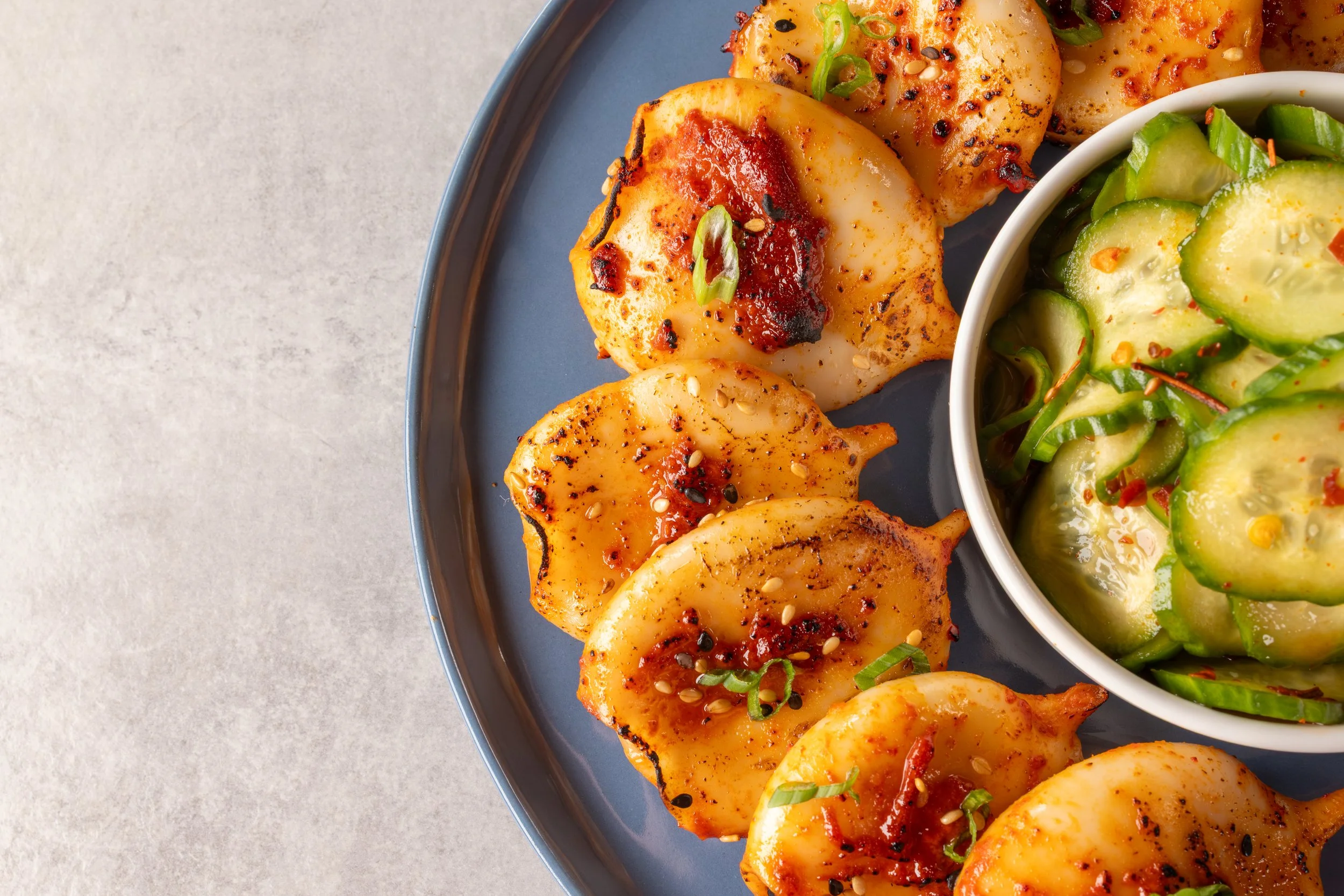 7053 – MSC Squid Tubes (5–8%22) - Gochujang Glazed Squid with Sesame -2.jpg