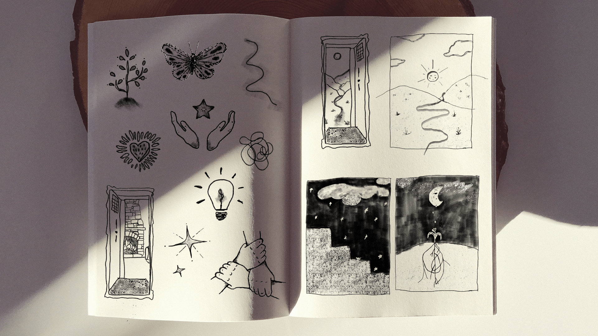 websitewalking through the darkclient work covers.png