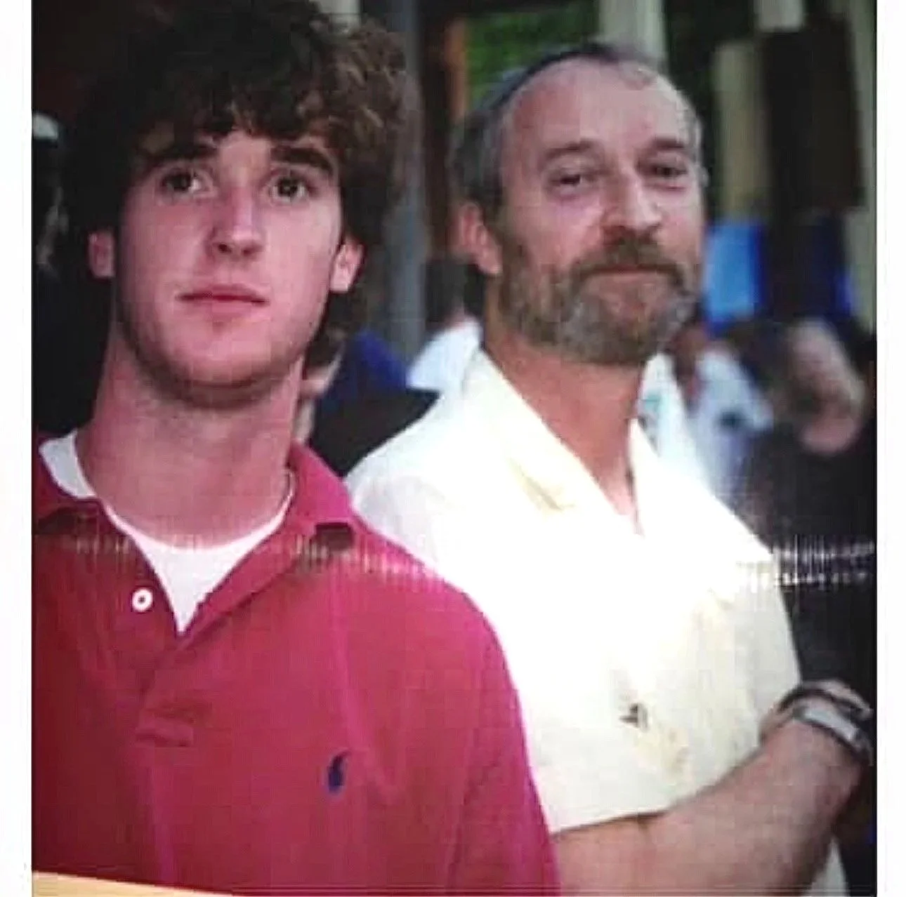 Larry Brown and Shane Brown, father and son