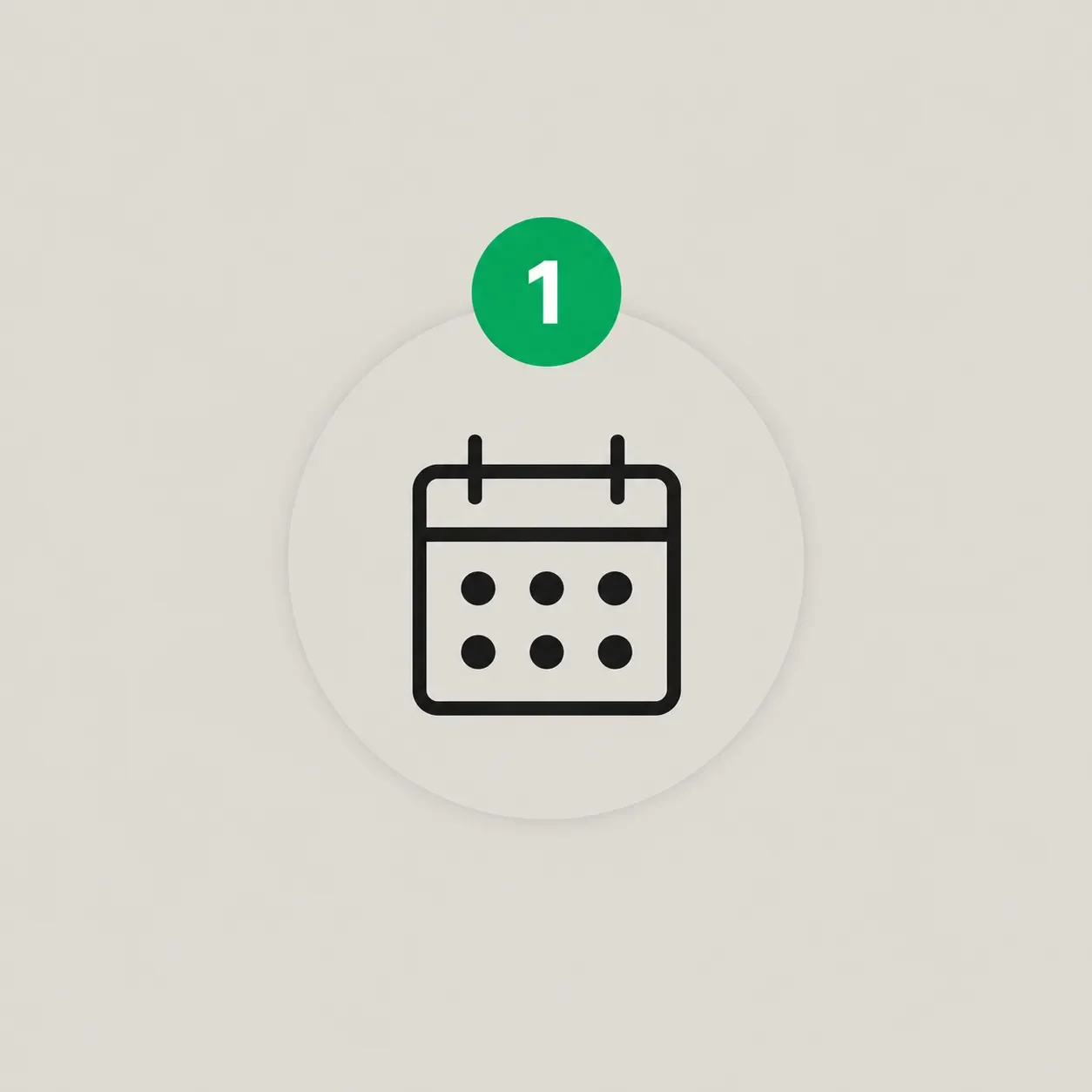 Choose rental dates for cash counter