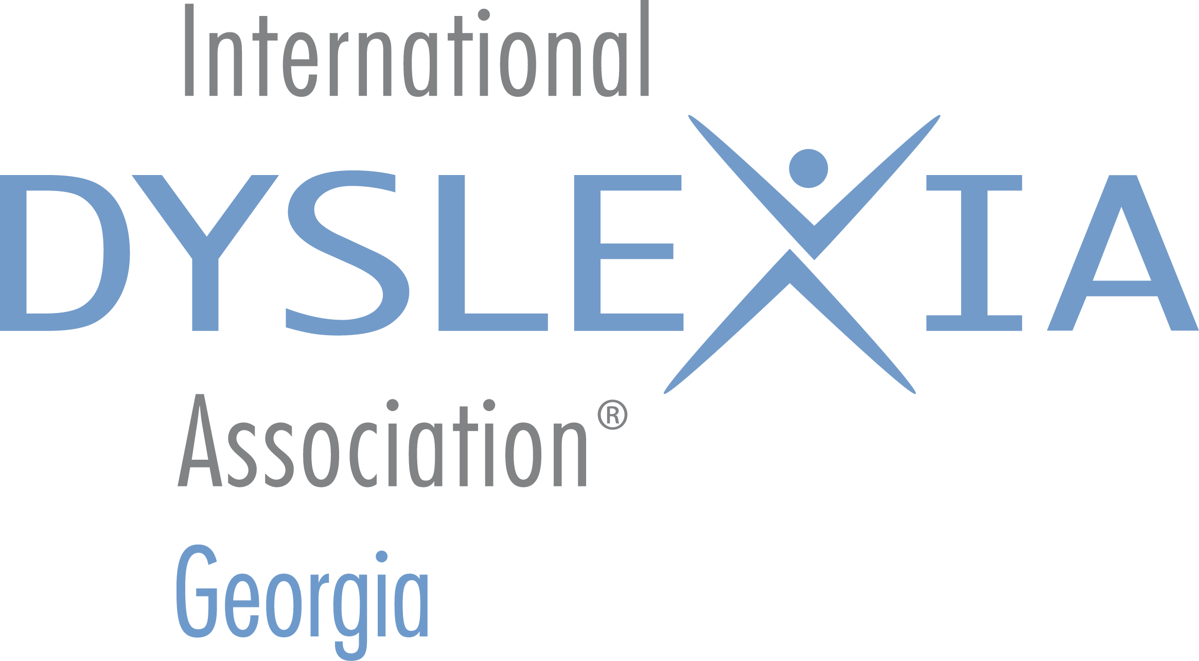 Logo for the International Dyslexia Association with the words 'International Dyslexia Association' and a star design.