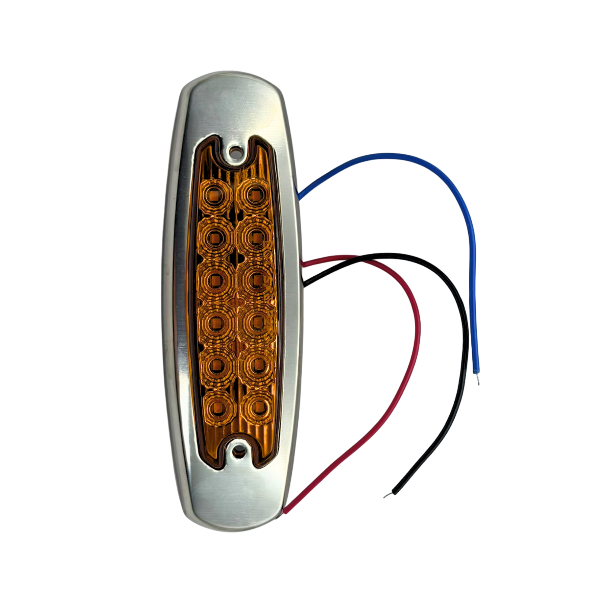 PLA7777 - PLAFON LATERAL 12 LED, BISEL CROMADO