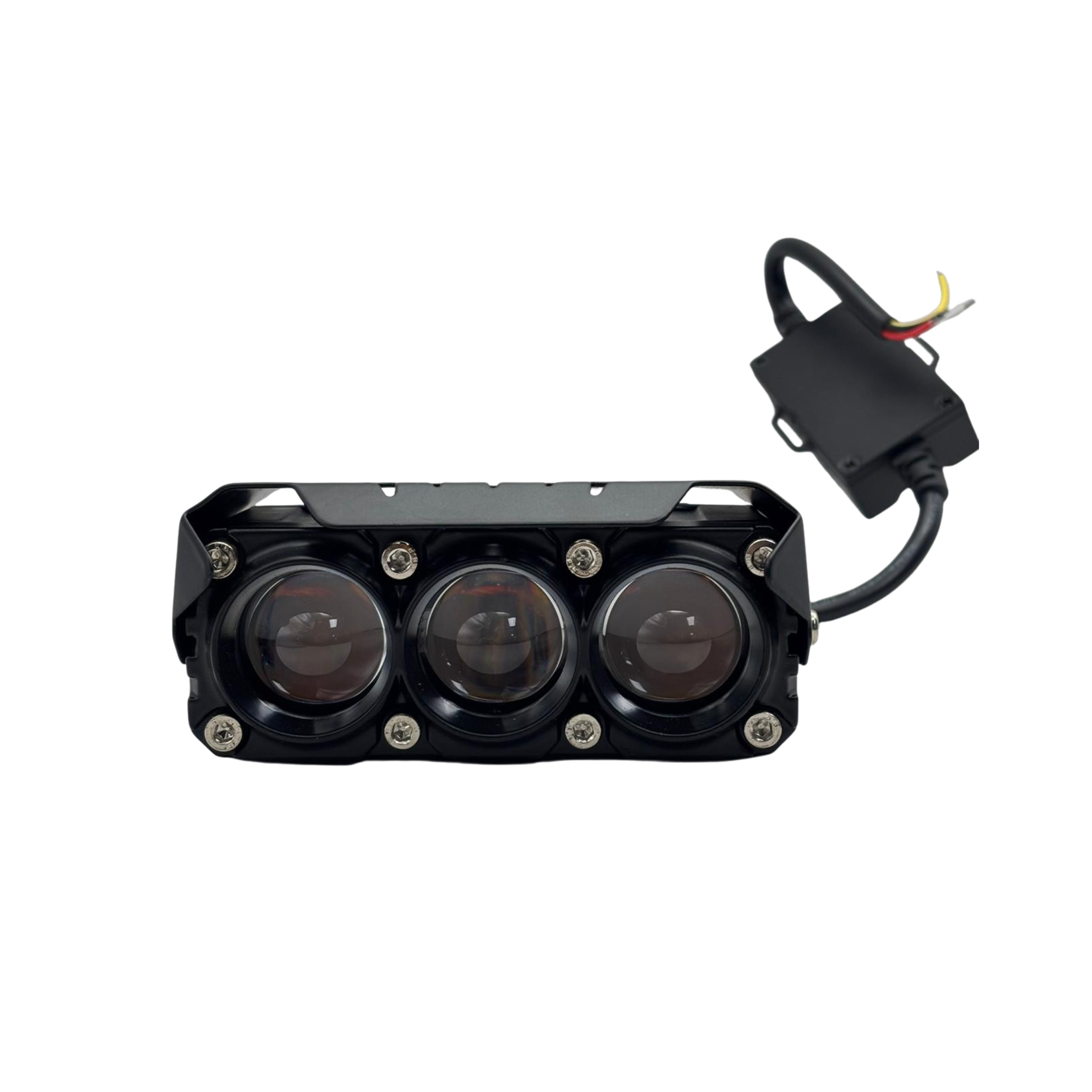FALM101 - FARO DE LED 3 LUPAS EN LÍNEA, CON VENTILADOR
