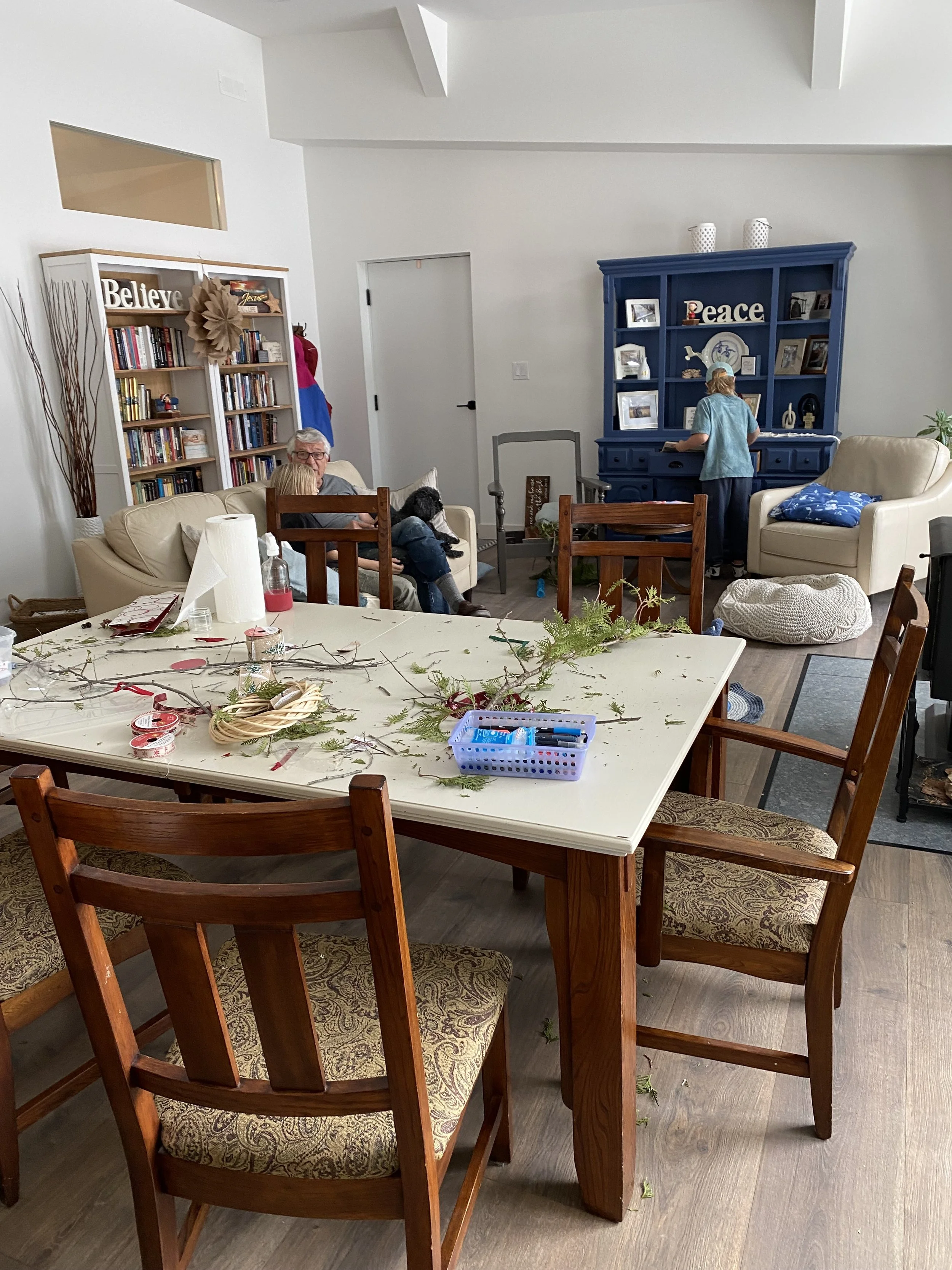 Our Messy crafting day - It's not always perfect