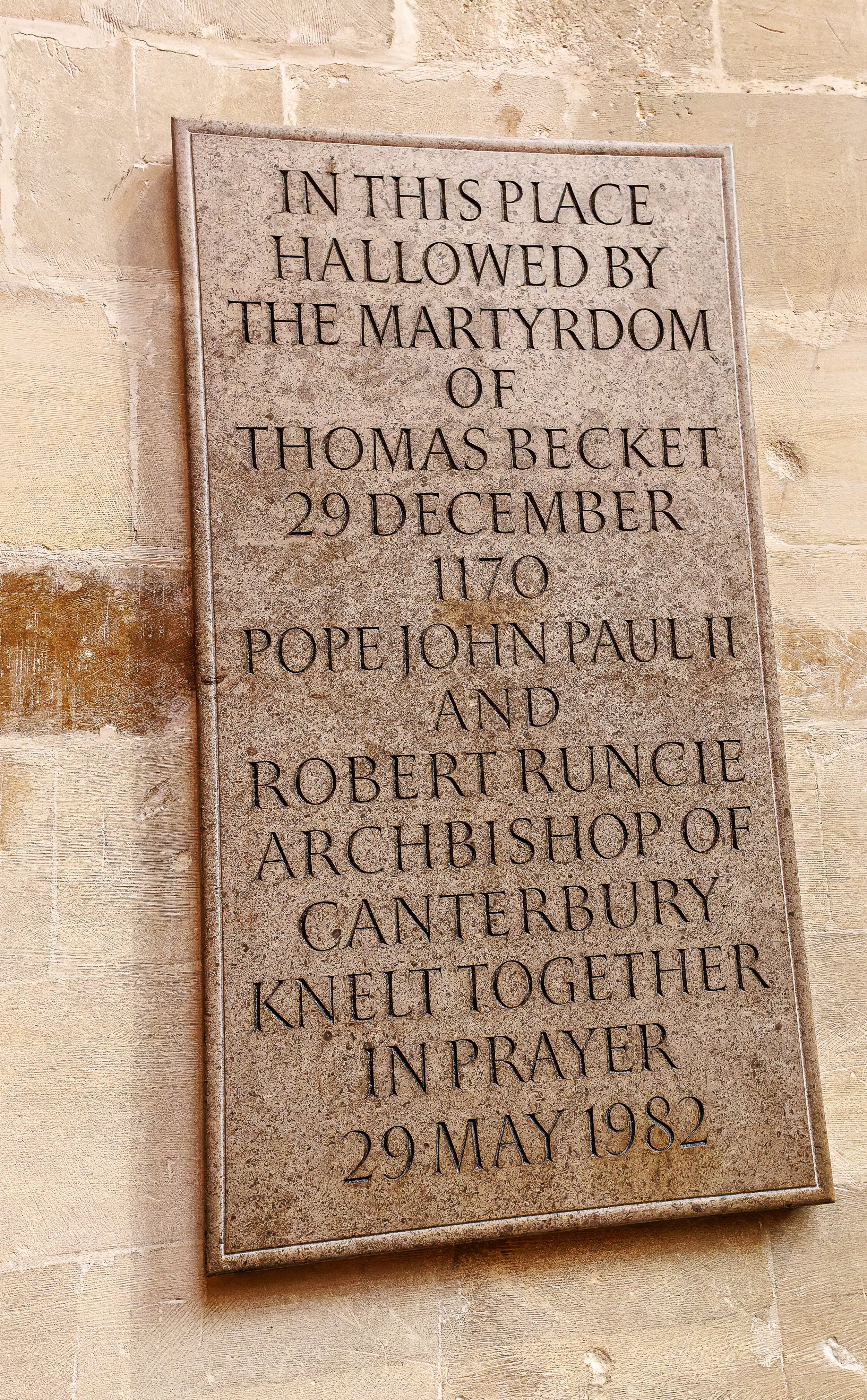 Canterbury Cathedral Interiors 2025   Place where Thomas Becket was assassinated