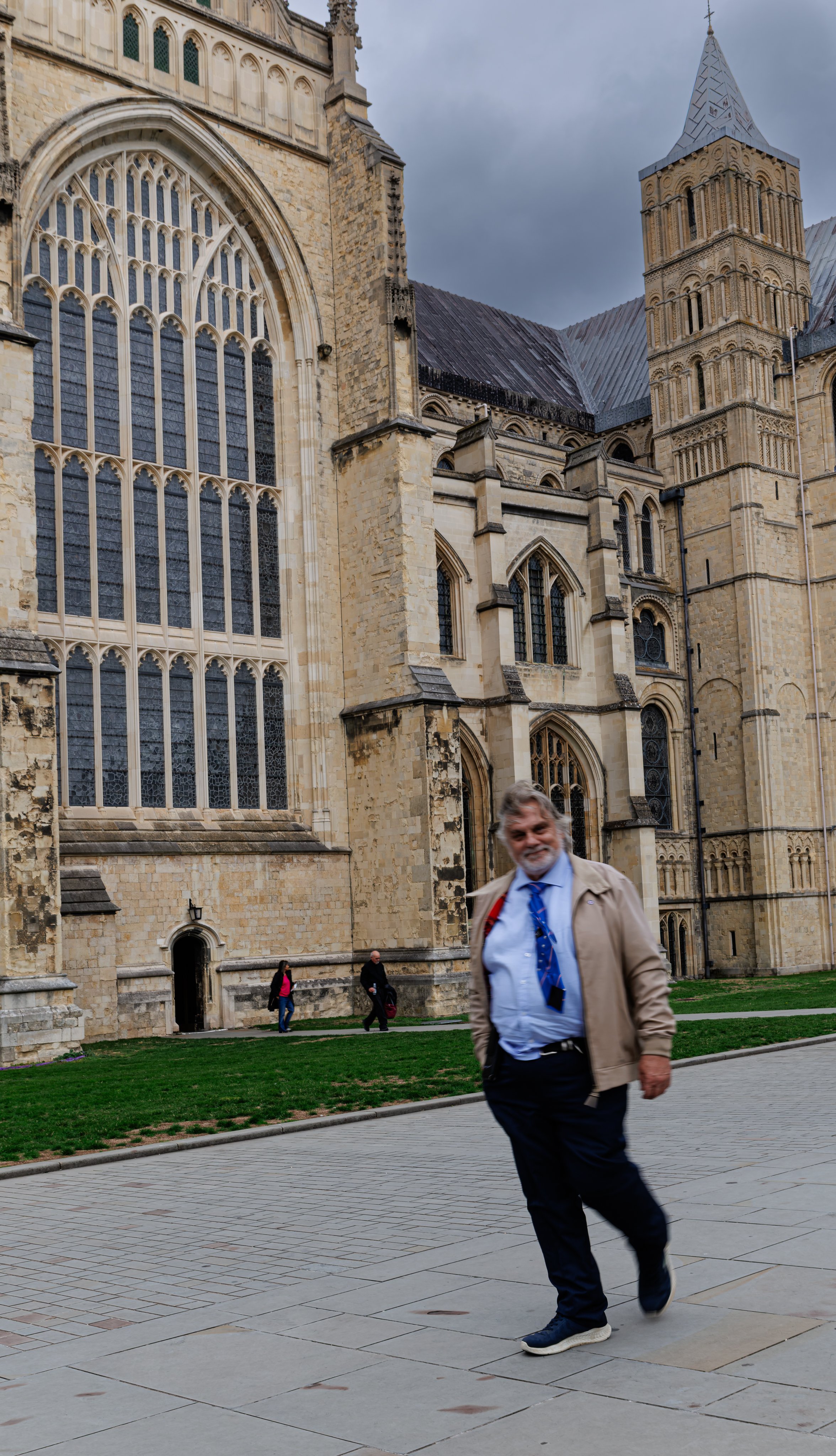 Canterbury Cathedral Sept 2026 showing  the Grand Treasurer Sir Christopher of Upwood KC