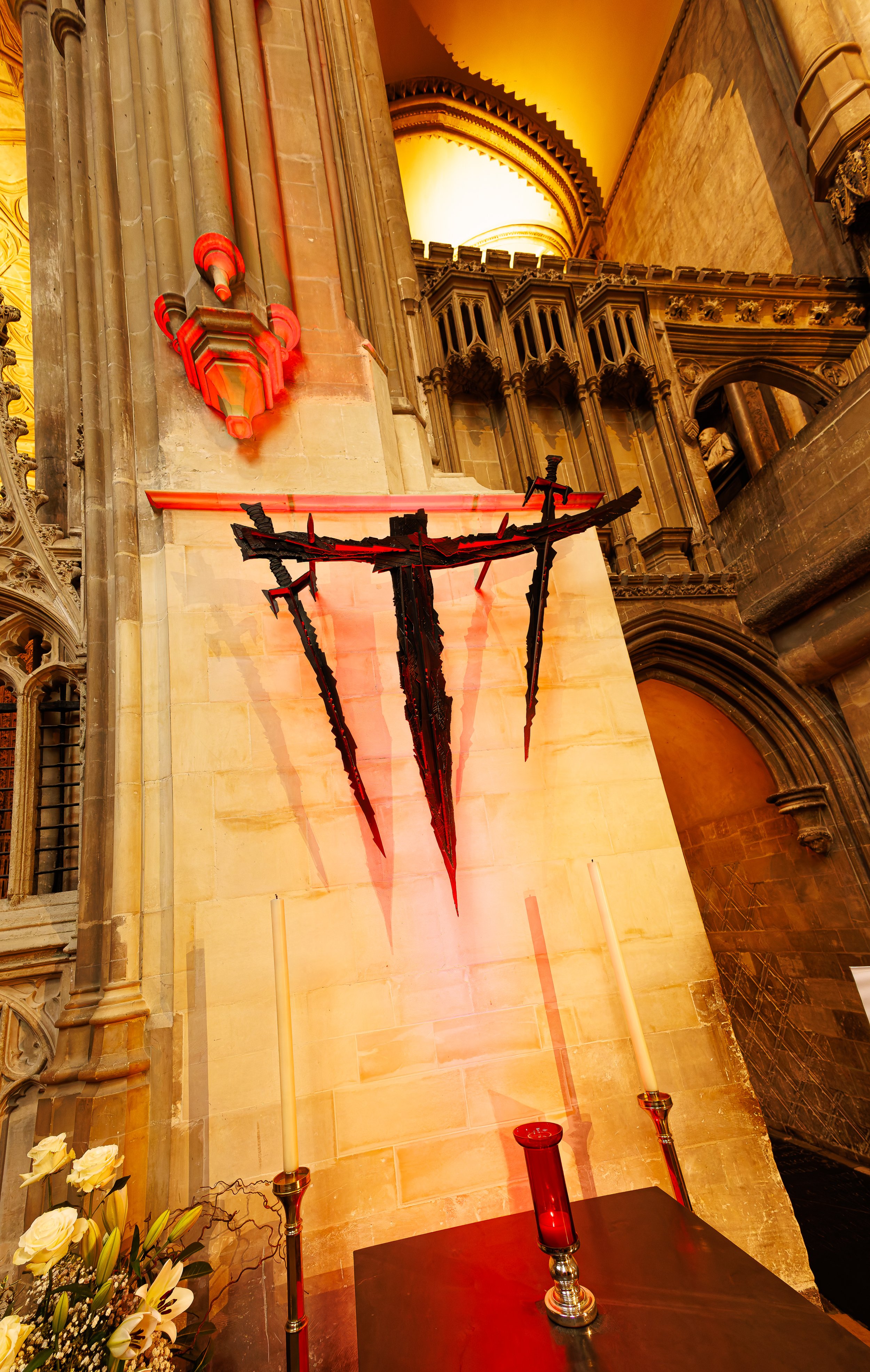 Canterbury Cathedral Interiors 2025   Place where Thomas Becket was assassinated