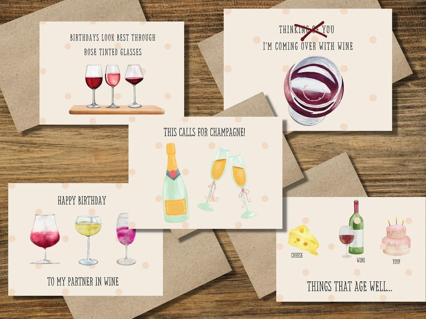7 months pregnant and I&rsquo;ve got that first sip of post pregnancy wine on my mind! 

Need a card refresh? Shop this stationery set and more right here on Instagram in my NEW Instagram store! 

#stationery #winecards #cardmakersofinstagram