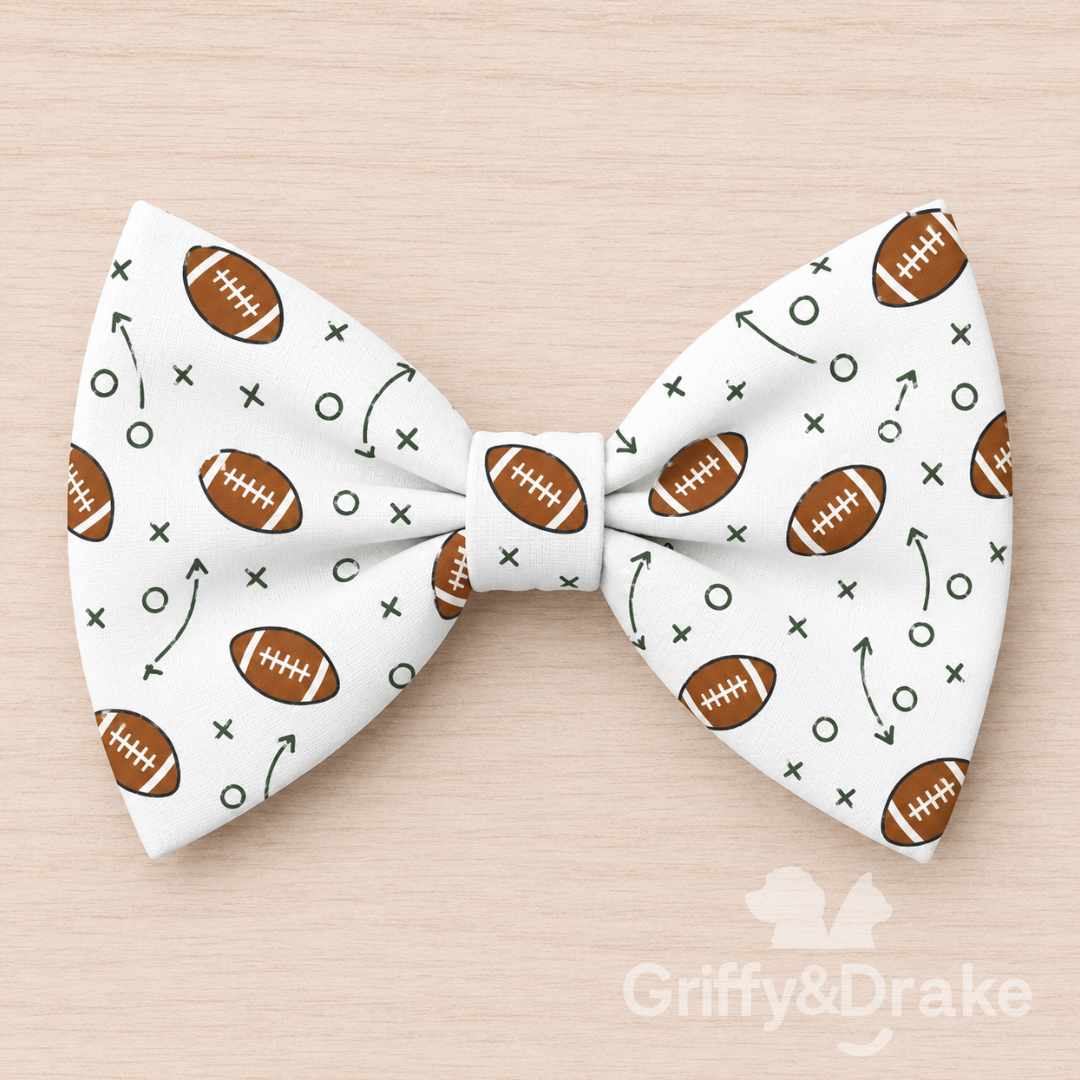 End Zone Zoomies White Bow Tie.png