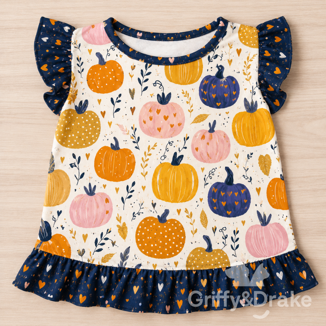 Fall for Pretty Pumpkin Pet Apparel  🎃🍂