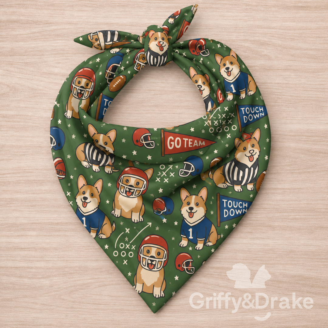 End Zone Zoomies Green Bandana.png