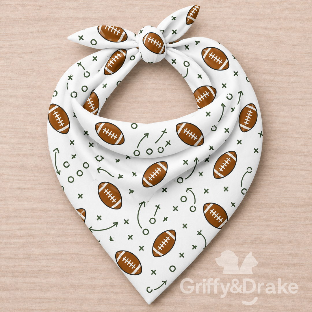 End Zone Zoomies White Bandana.png