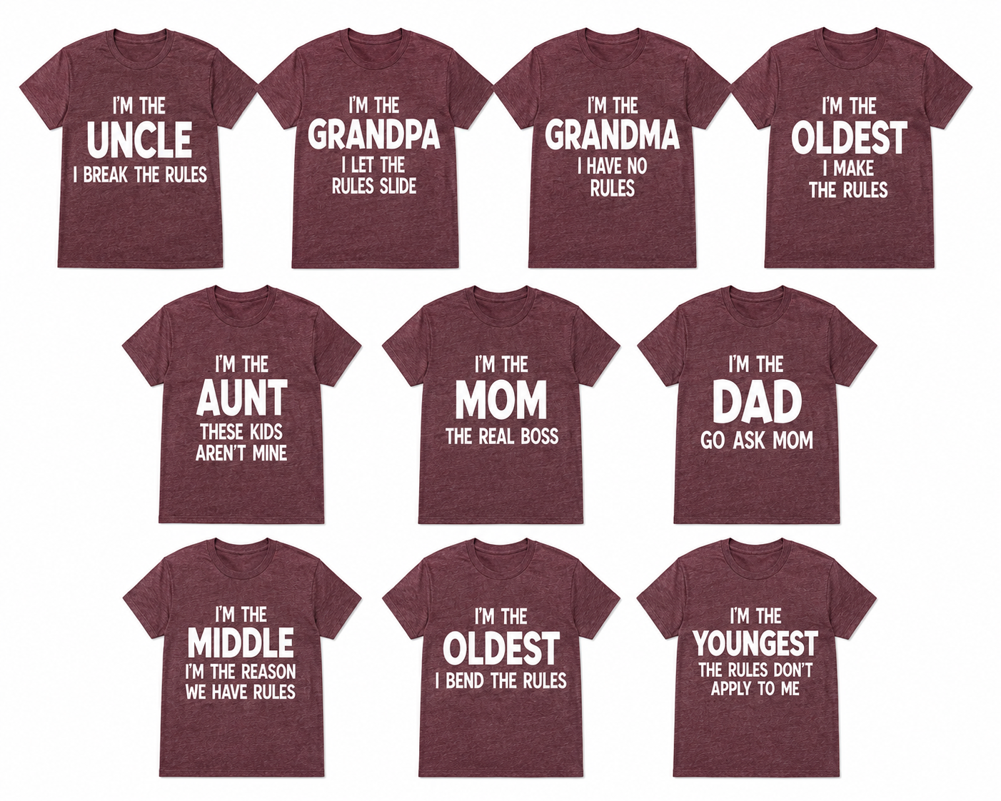 Family Fun Shirts