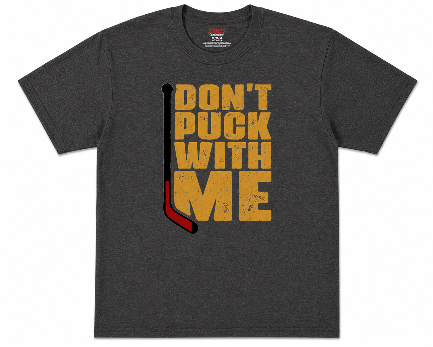 Vintage Don’t Puck With Me Hockey Tee.png