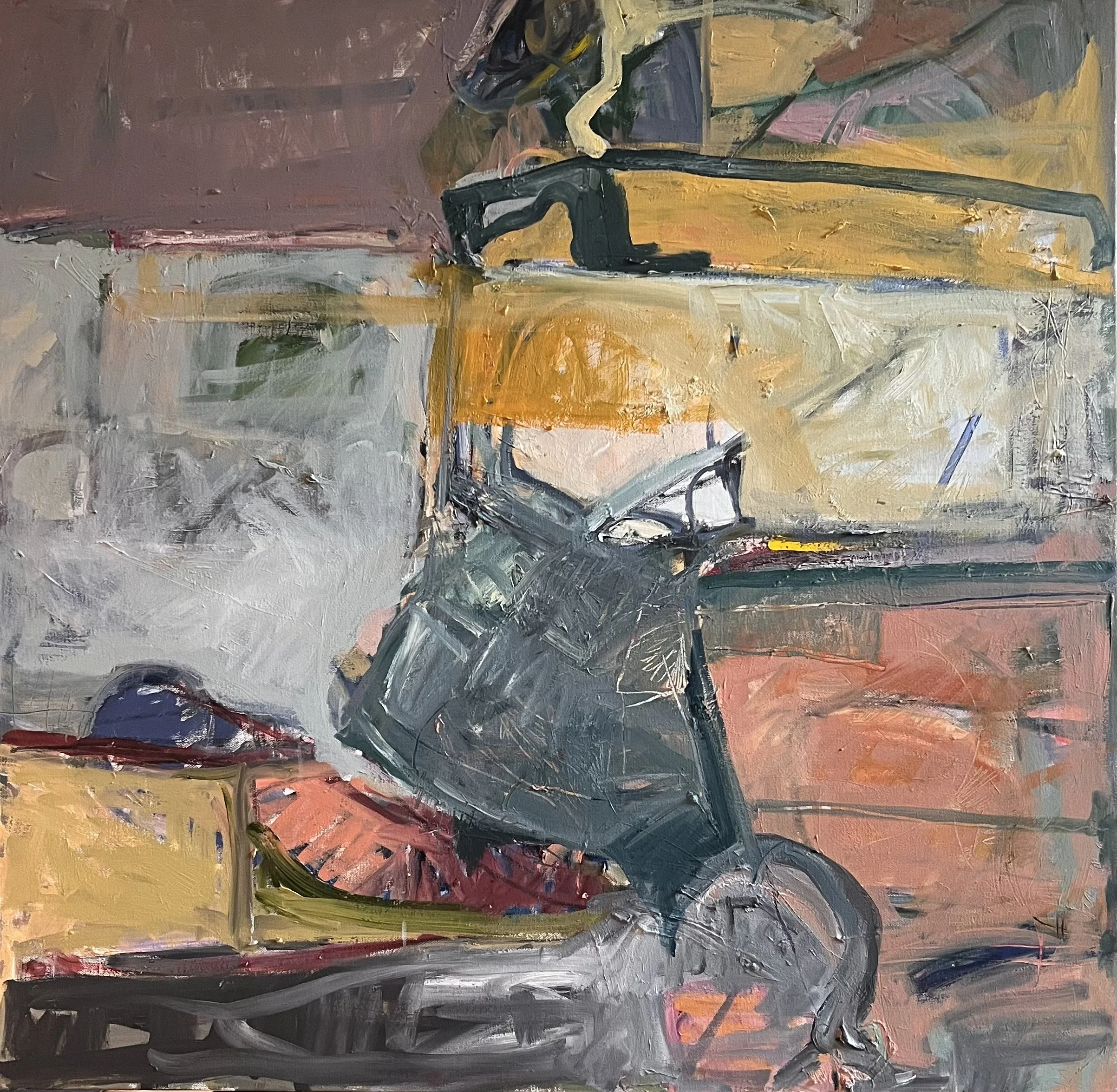 'Hamms Hill in The Morning Light' SOLD 36"x36" Oil on Canvas