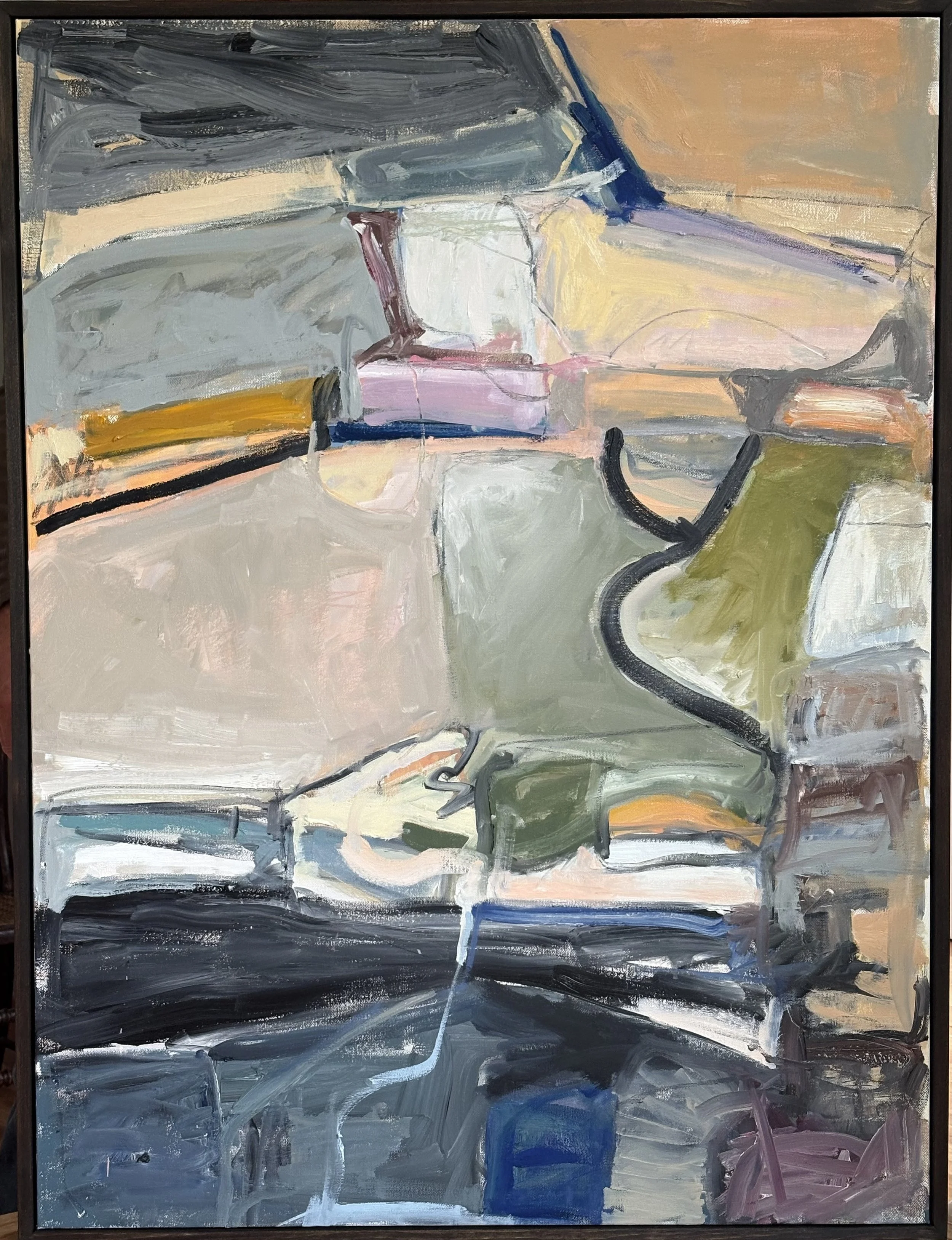 30"x40" oil on canvas, framed 