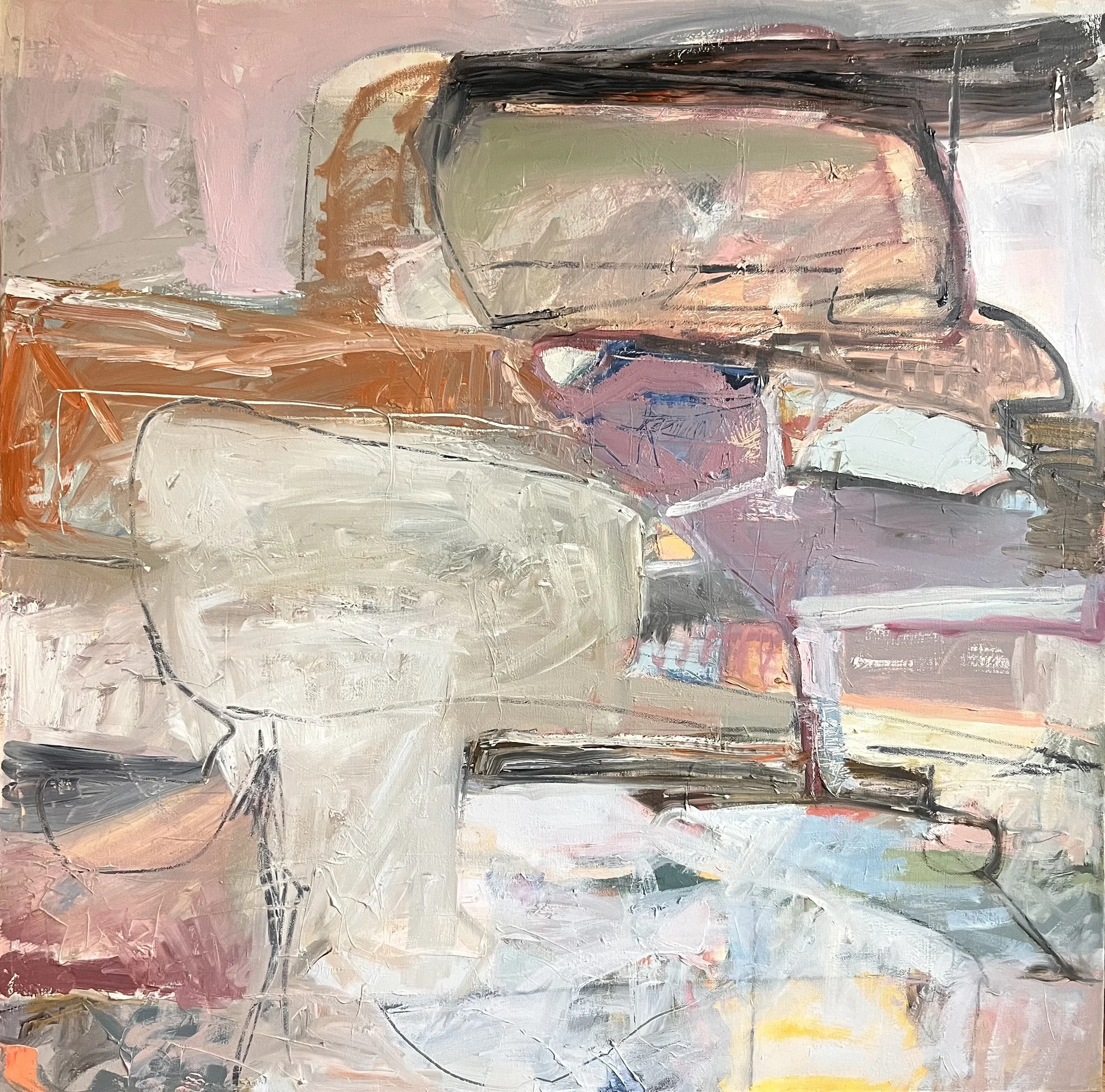 36'x36" Oil on canvas