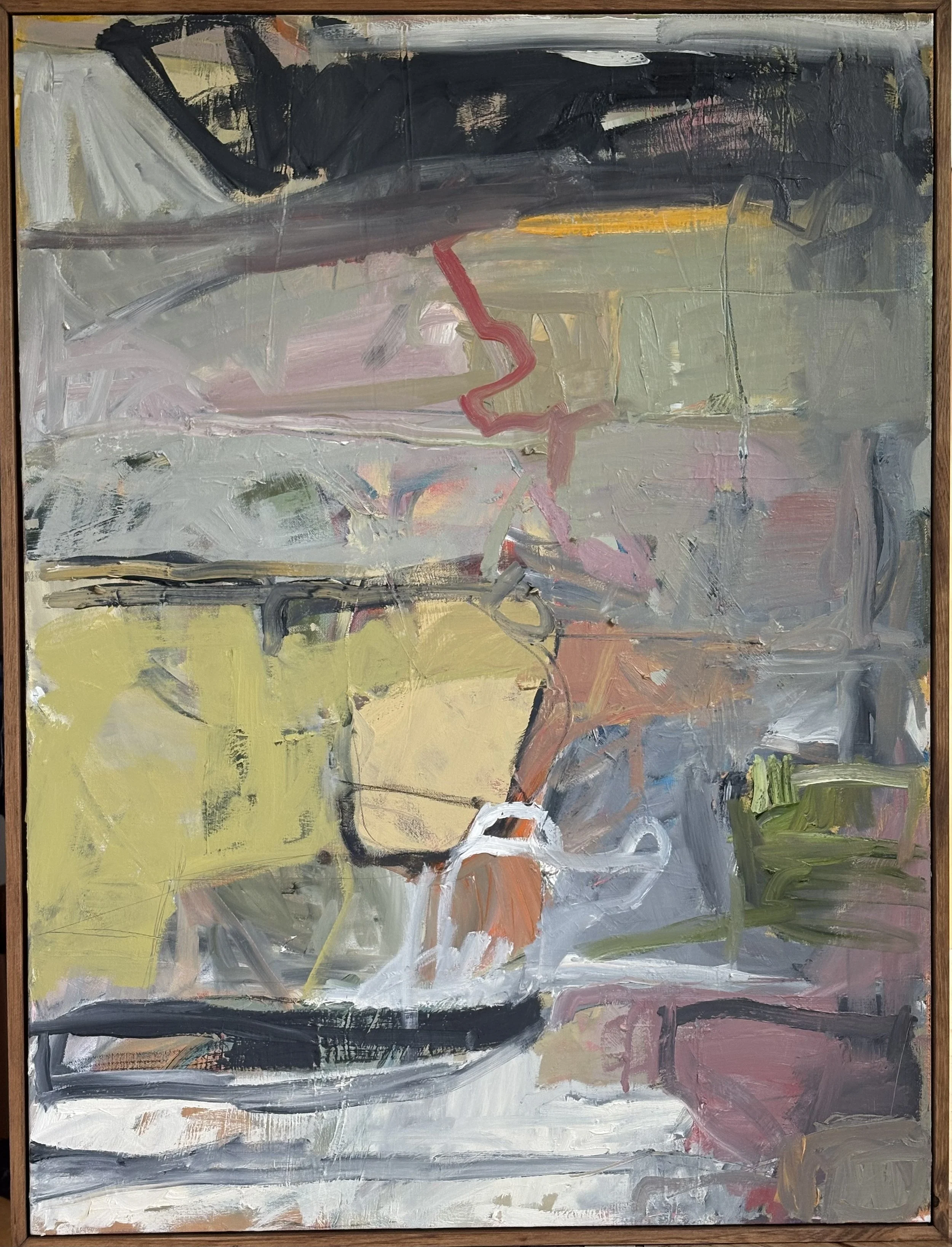 'Just Emma' 30"x40" oil on canvas, framed 