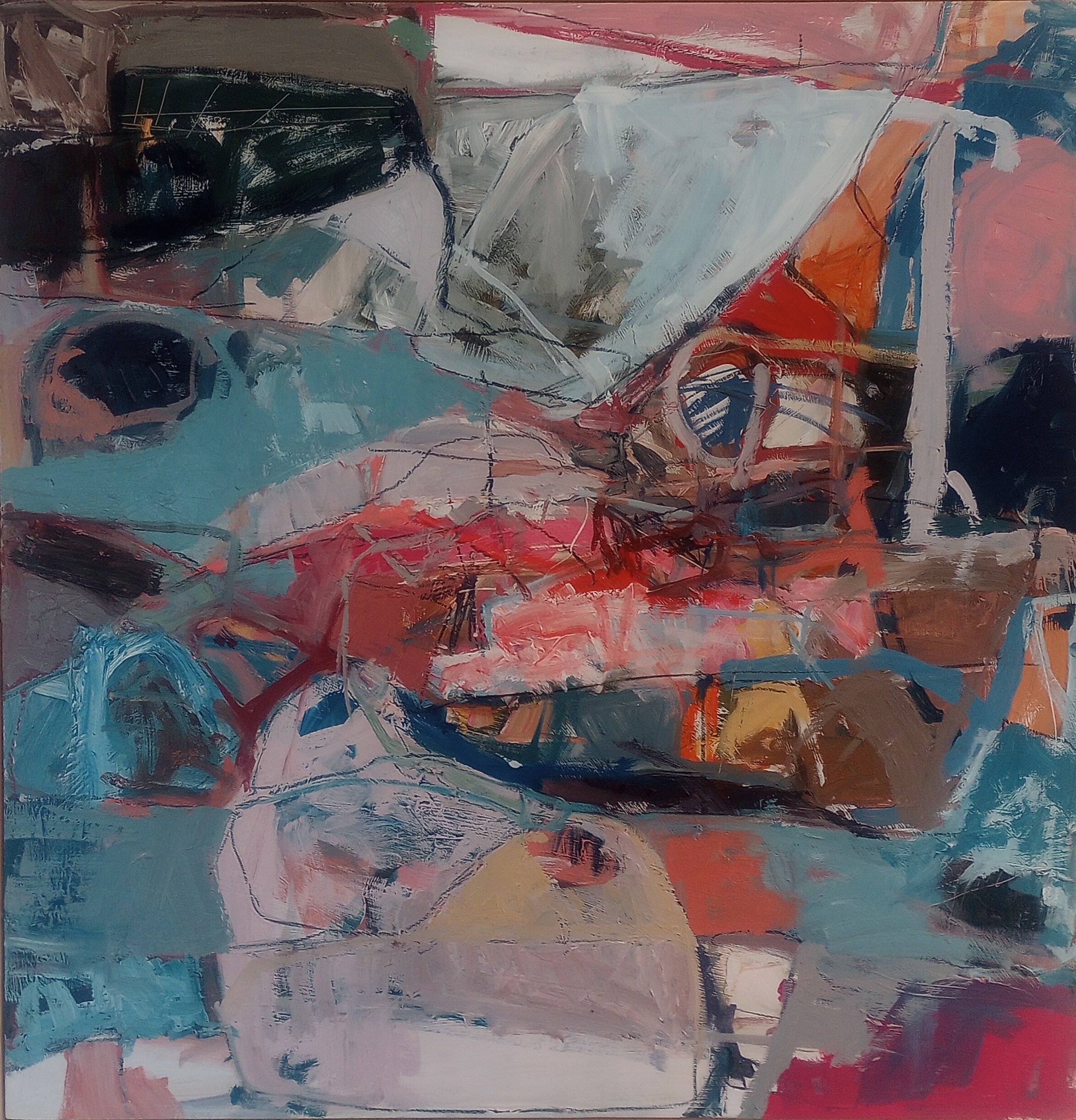 'Untitled No. 4'
SOLD
24"x24"
Oil on Board