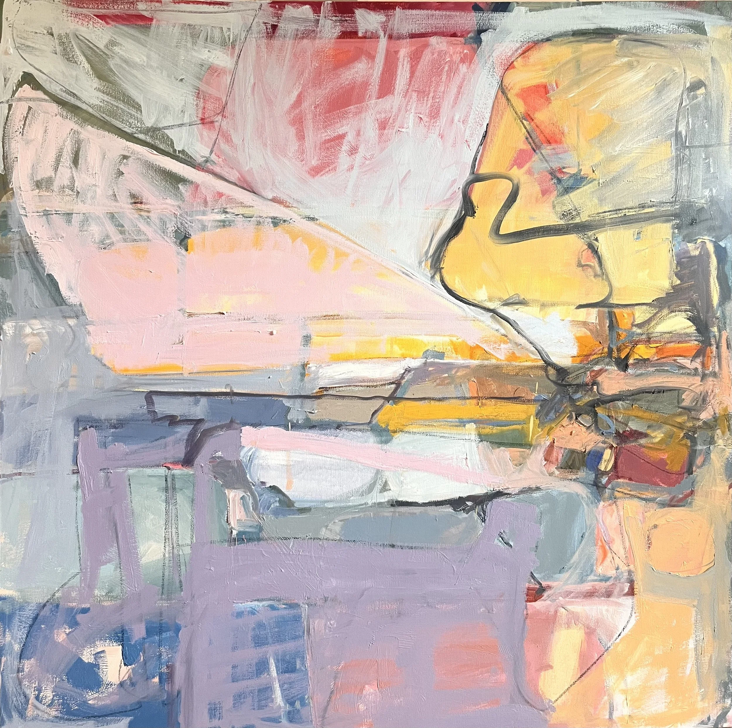 36"x36" Oil on Canvas