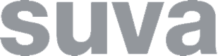 Abstrakter grauer Text 'suva'