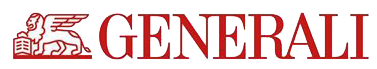 Generali Logo mit rotem Löwen und dem Wort 'GENERALI' in farbigen Buchstaben