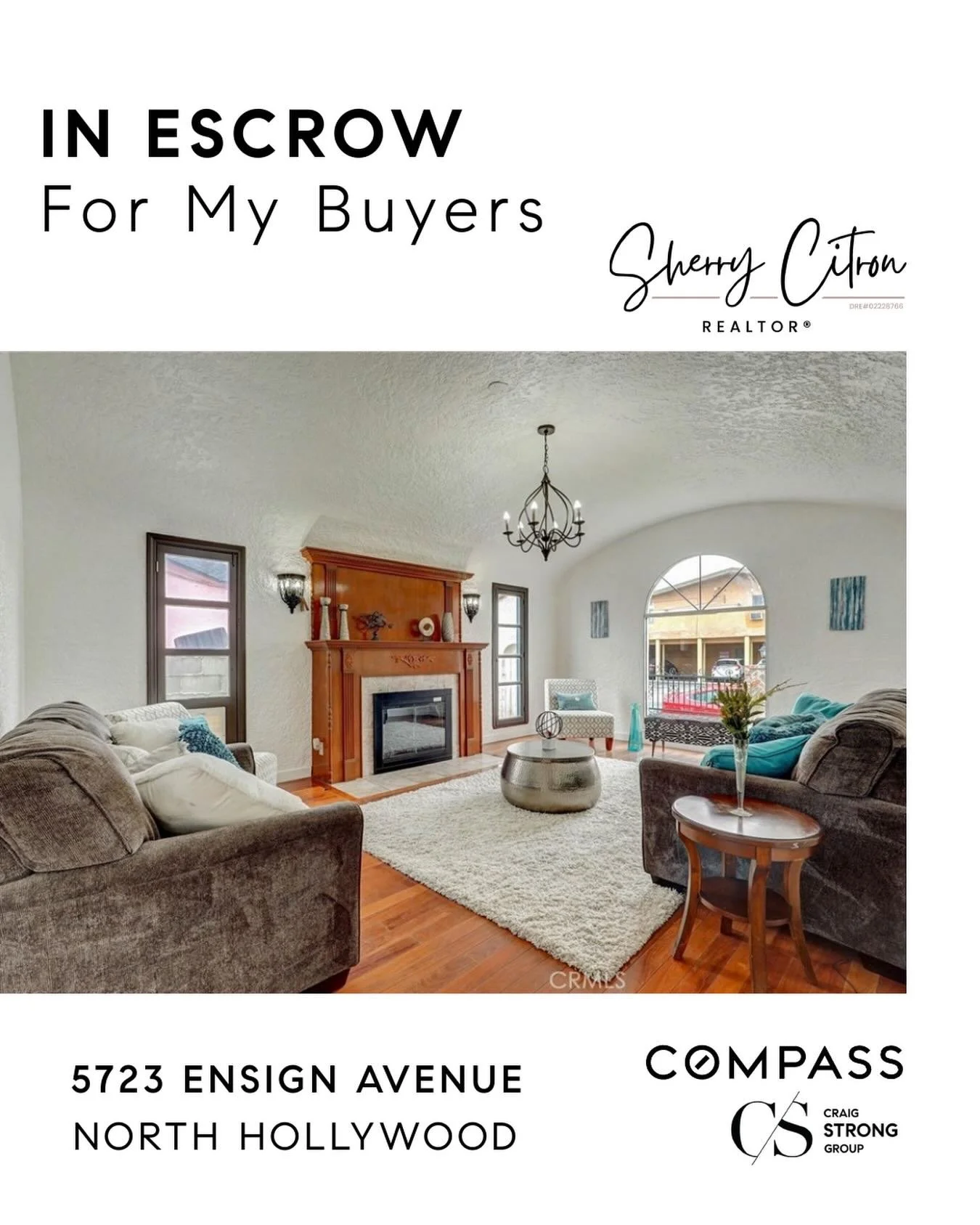 🏡 IN ESCROW! 🔑✨

So excited to share that my buyers are officially IN ESCROW on this beautiful North Hollywood home! ❤️

This 1929 Spanish charmer has so much character! From the original hardwood floors and gorgeous arched details to the cozy fire