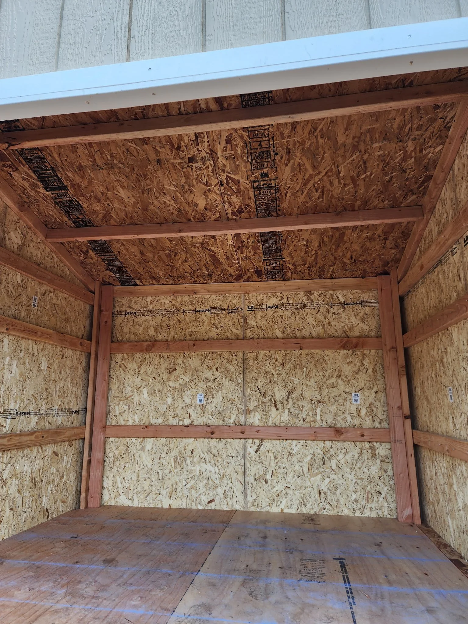 Custom Wood Shed
