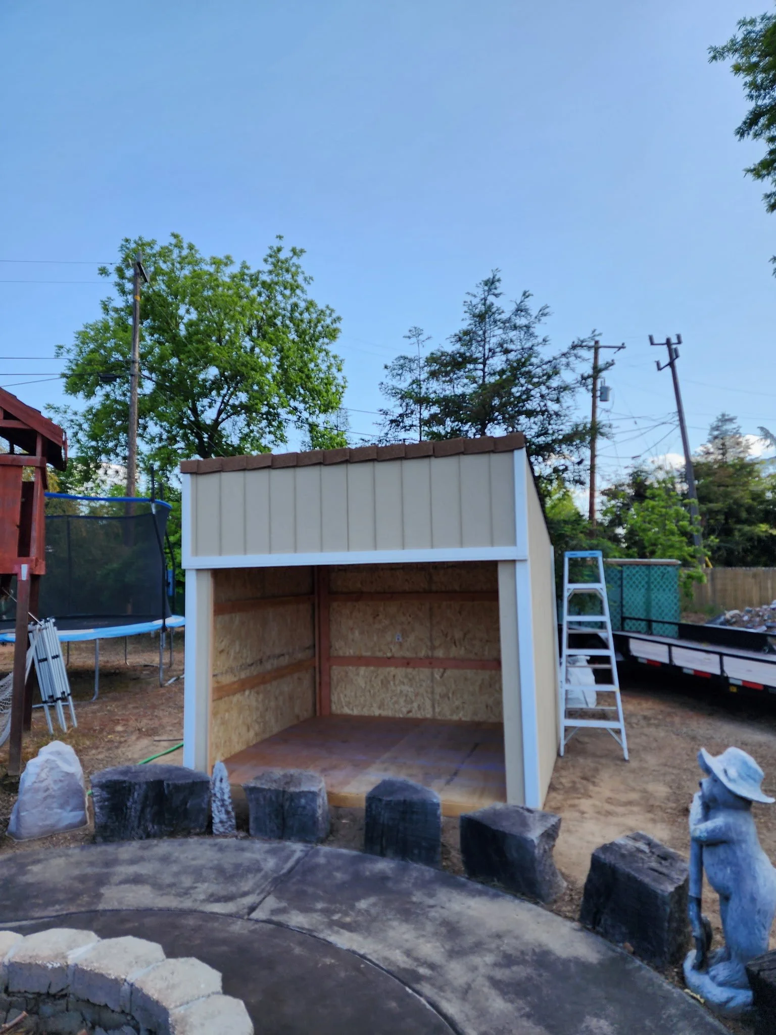 Custom Wood Shed