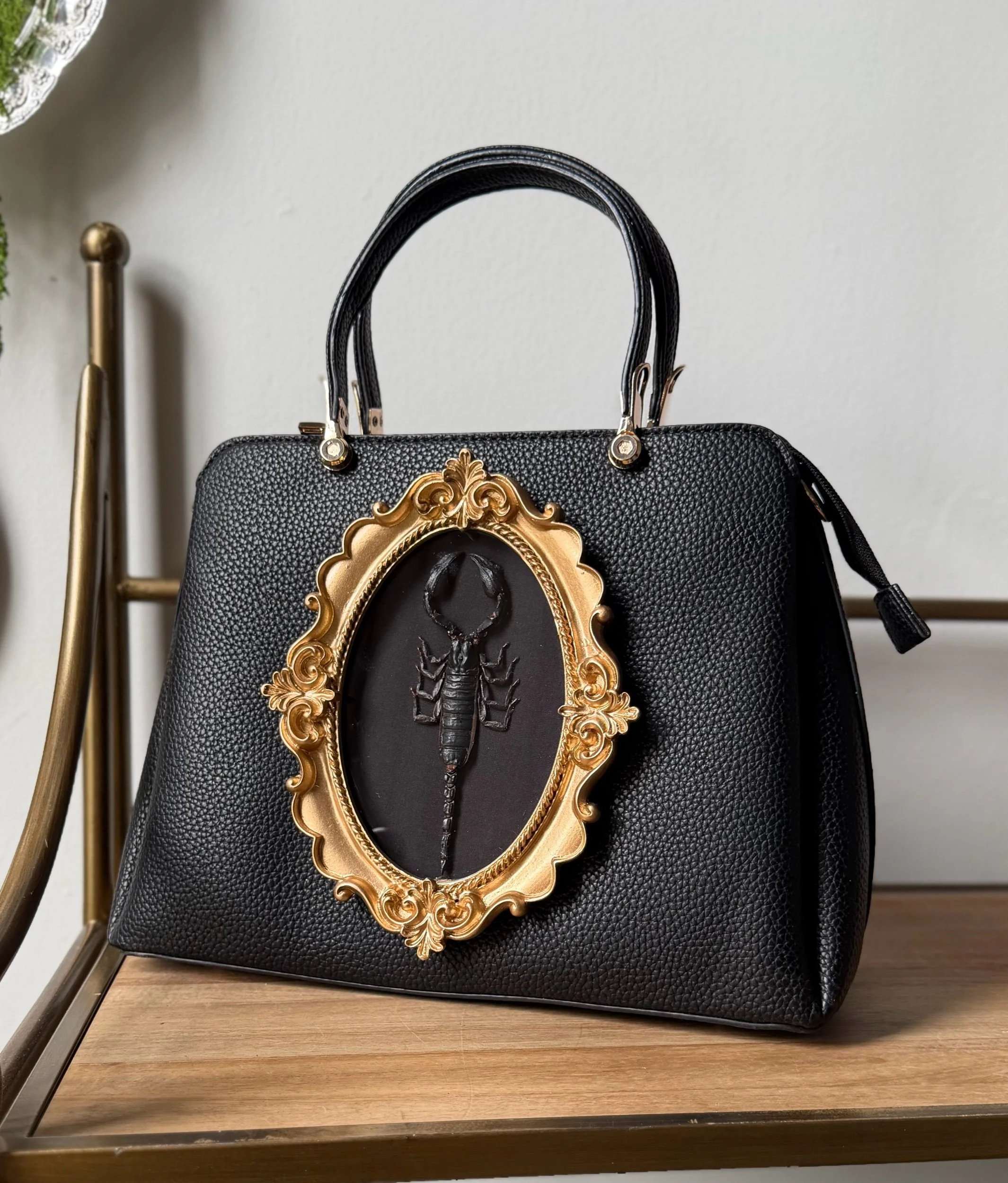 Real Scorpion Specimen Handbag